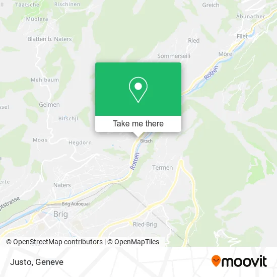 Justo map