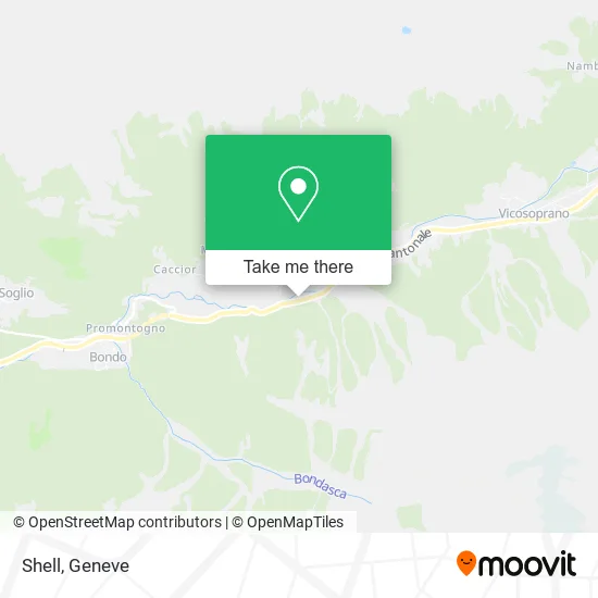 Shell map