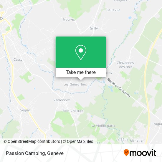 Passion Camping map