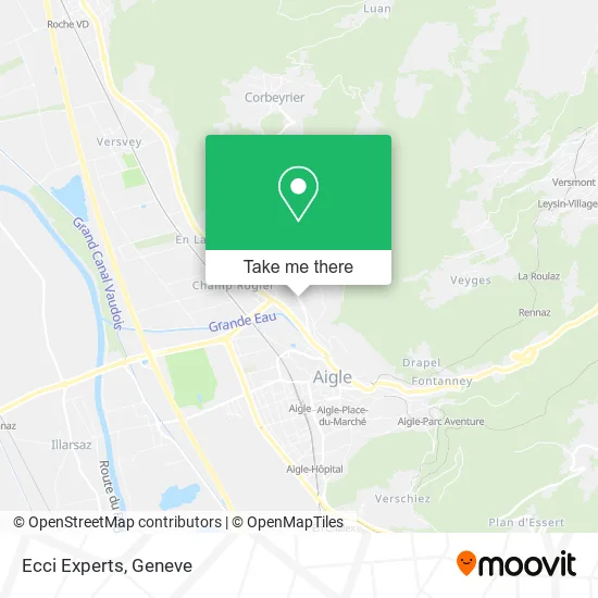 Ecci Experts map