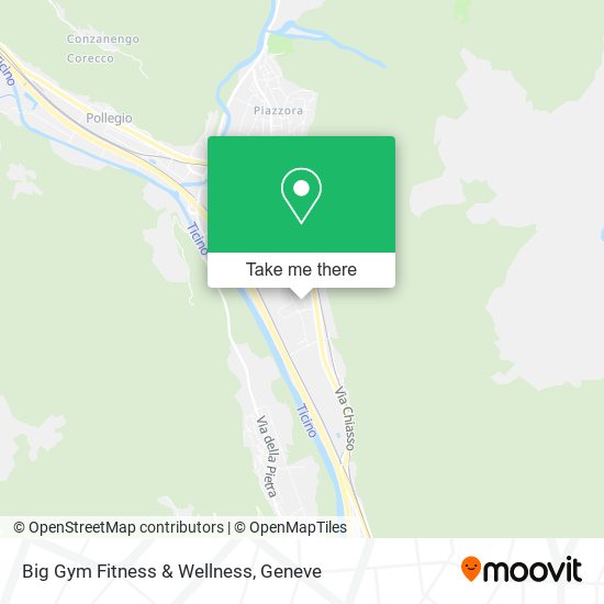 Big Gym Fitness & Wellness map