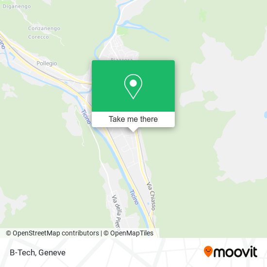 B-Tech map