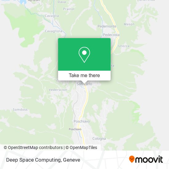 Deep Space Computing map