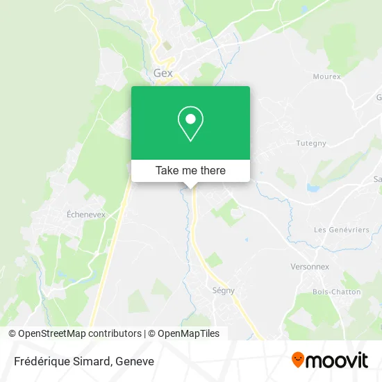 Frédérique Simard map