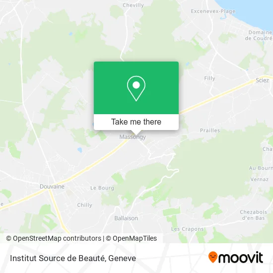 Institut Source de Beauté map