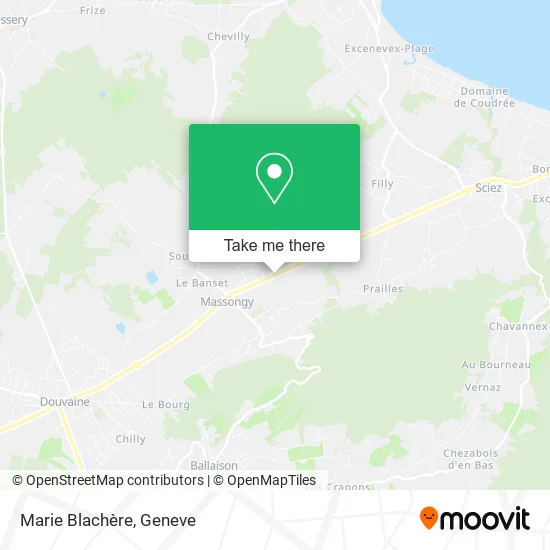 Marie Blachère map
