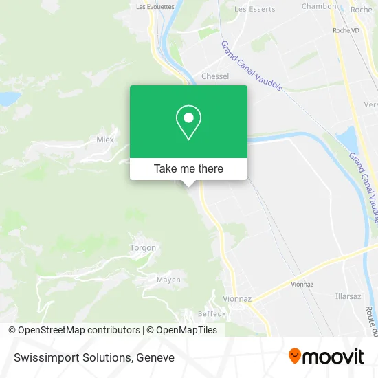 Swissimport Solutions map