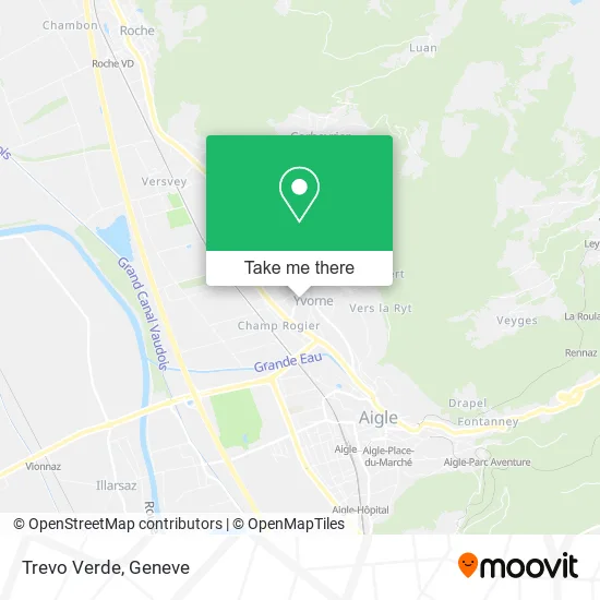 Trevo Verde map