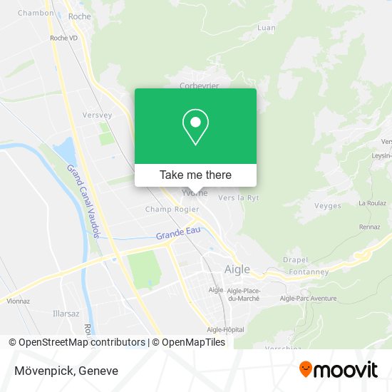 Mövenpick map