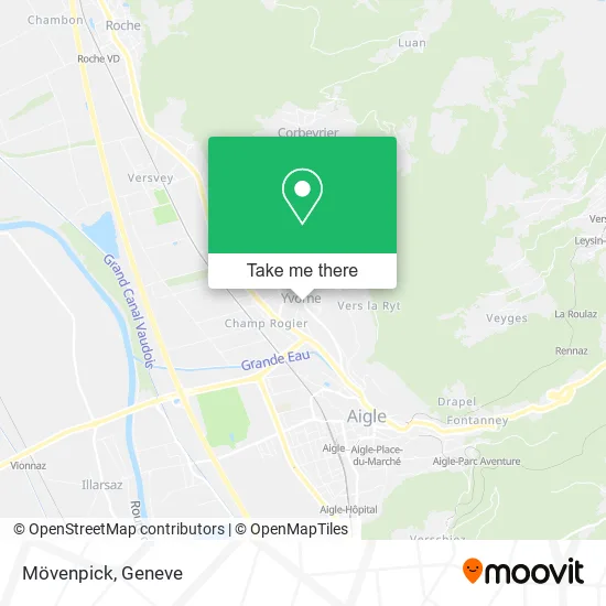 Mövenpick map
