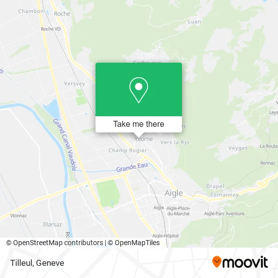 Tilleul map