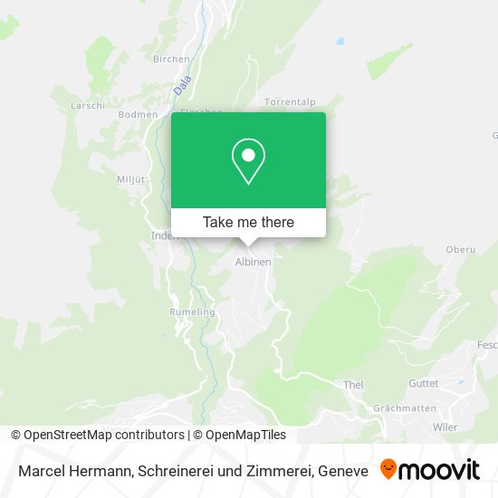 Marcel Hermann, Schreinerei und Zimmerei map