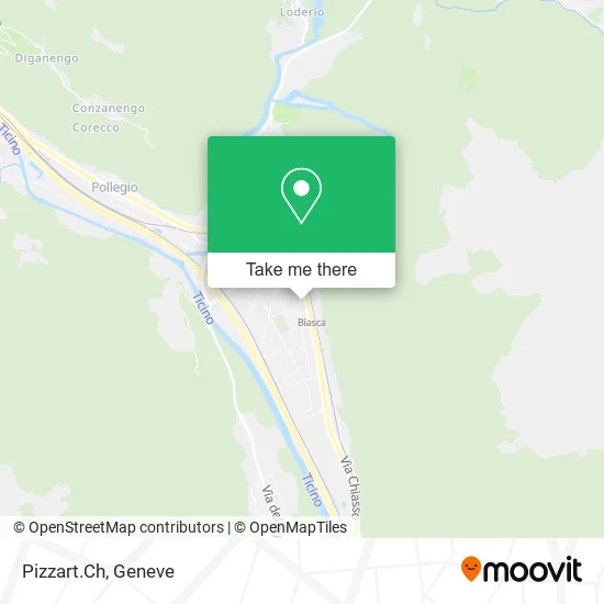 Pizzart.Ch map