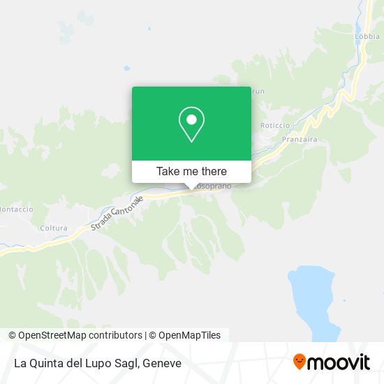 La Quinta del Lupo Sagl map