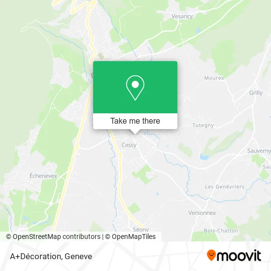 A+Décoration map