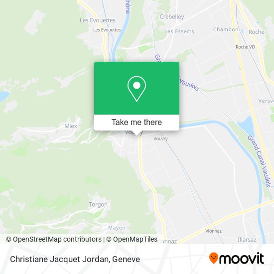 Christiane Jacquet Jordan map