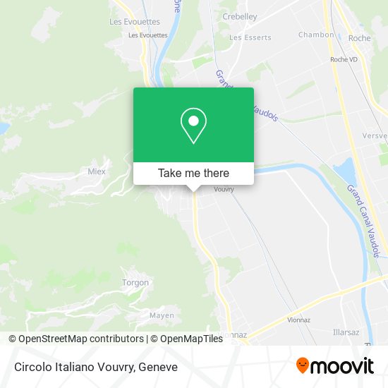 Circolo Italiano Vouvry map
