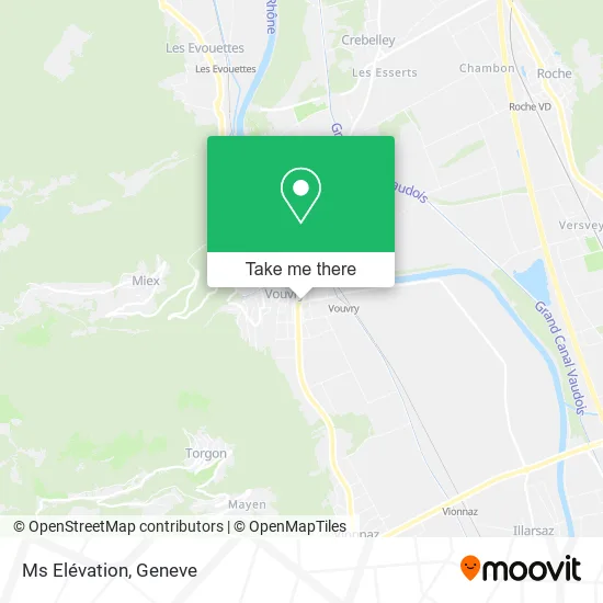 Ms Elévation map