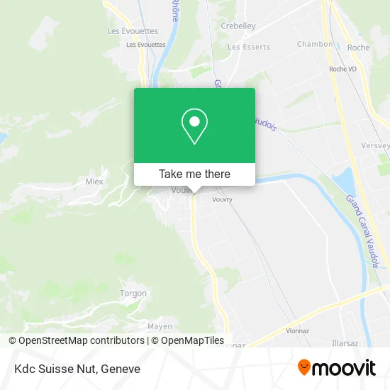 Kdc Suisse Nut map