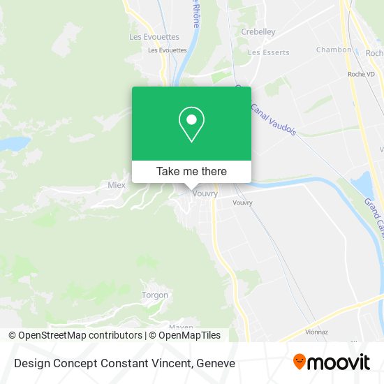 Design Concept Constant Vincent map