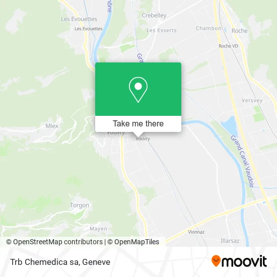 Trb Chemedica sa map