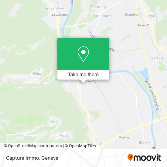 Capture Immo map