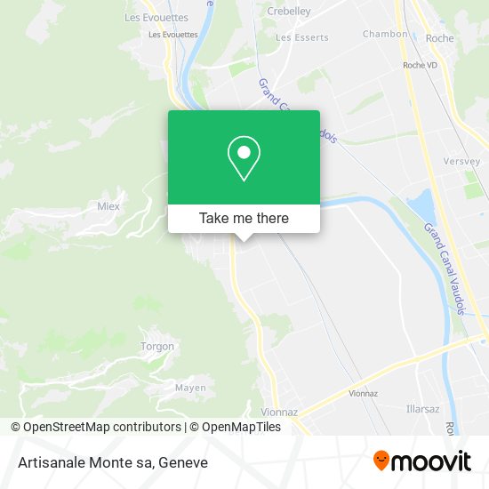 Artisanale Monte sa map