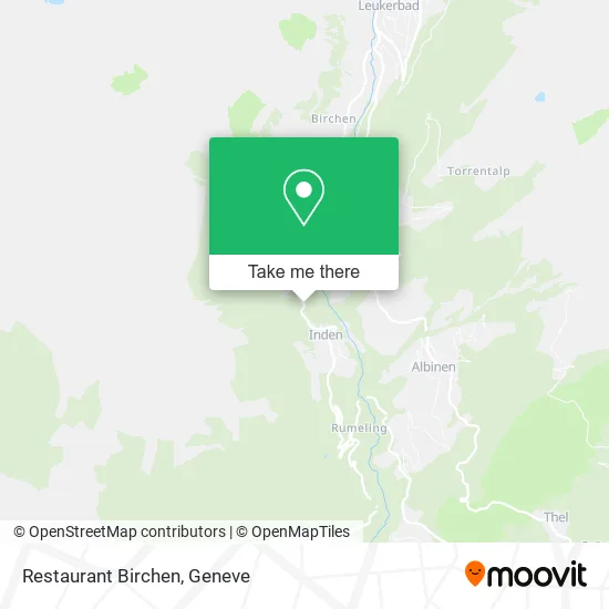 Restaurant Birchen map