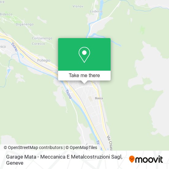Garage Mata - Meccanica E Metalcostruzioni Sagl map