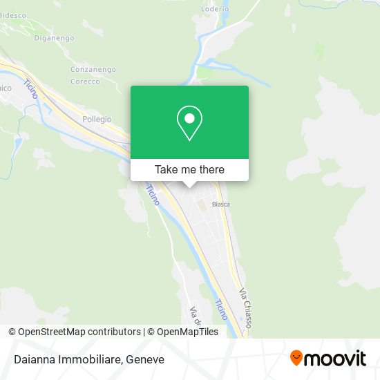 Daianna Immobiliare map