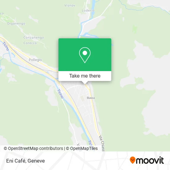 Eni Café map