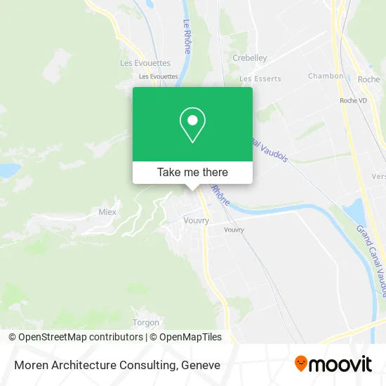 Moren Architecture Consulting map
