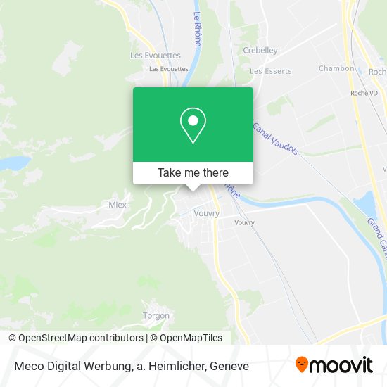 Meco Digital Werbung, a. Heimlicher map