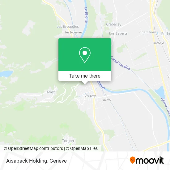 Aisapack Holding map