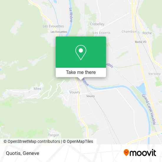 Quotis map