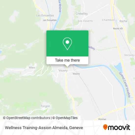 Wellness Training-Assion Almeida map