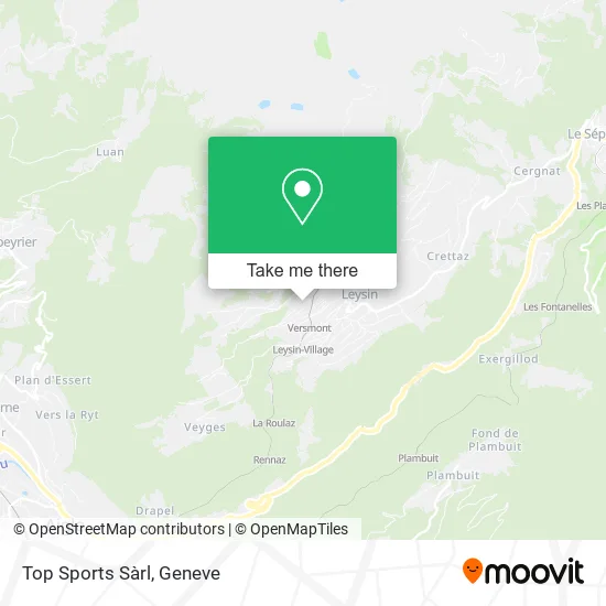 Top Sports Sàrl map