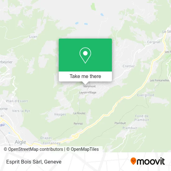 Esprit Bois Sàrl map