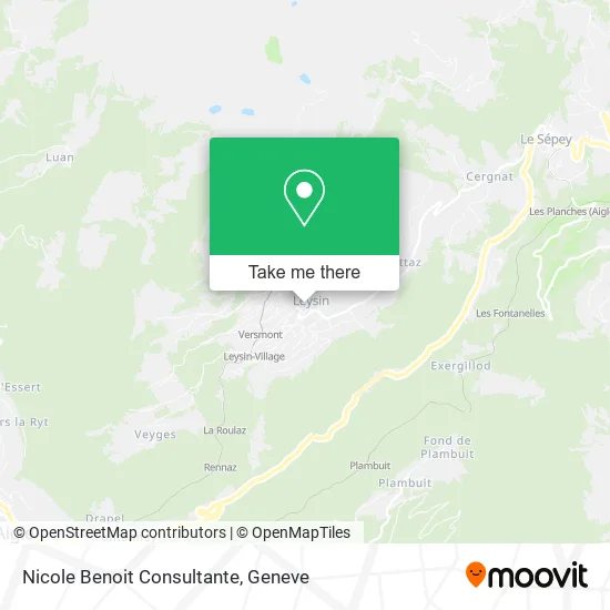 Nicole Benoit Consultante map