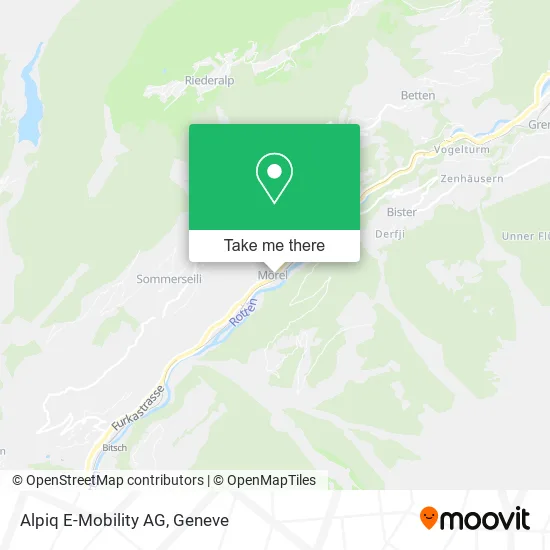 Alpiq E-Mobility AG map