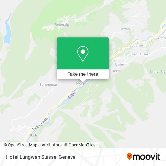 Hotel Lungwah Suisse map