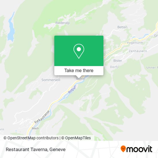 Restaurant Taverna map