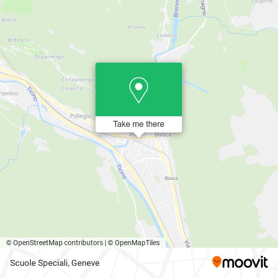 Scuole Speciali map