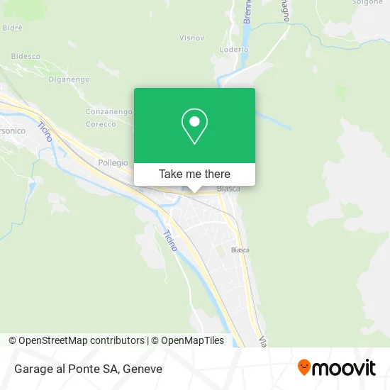 Garage al Ponte SA map