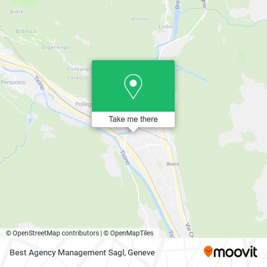 Best Agency Management Sagl map