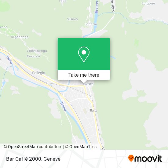 Bar Caffè 2000 map