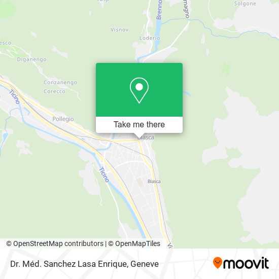 Dr. Méd. Sanchez Lasa Enrique map