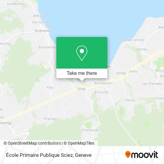 École Primaire Publique Sciez map