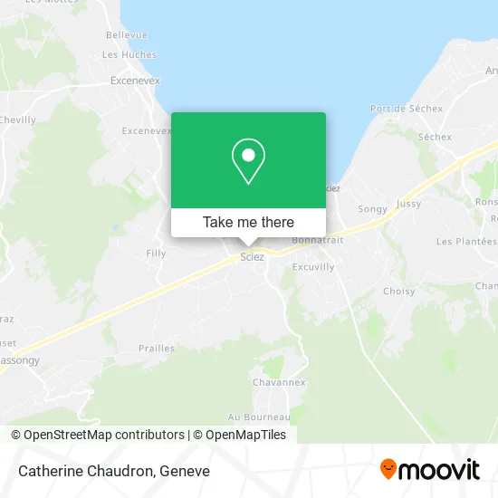 Catherine Chaudron map