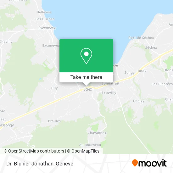 Dr. Blunier Jonathan map